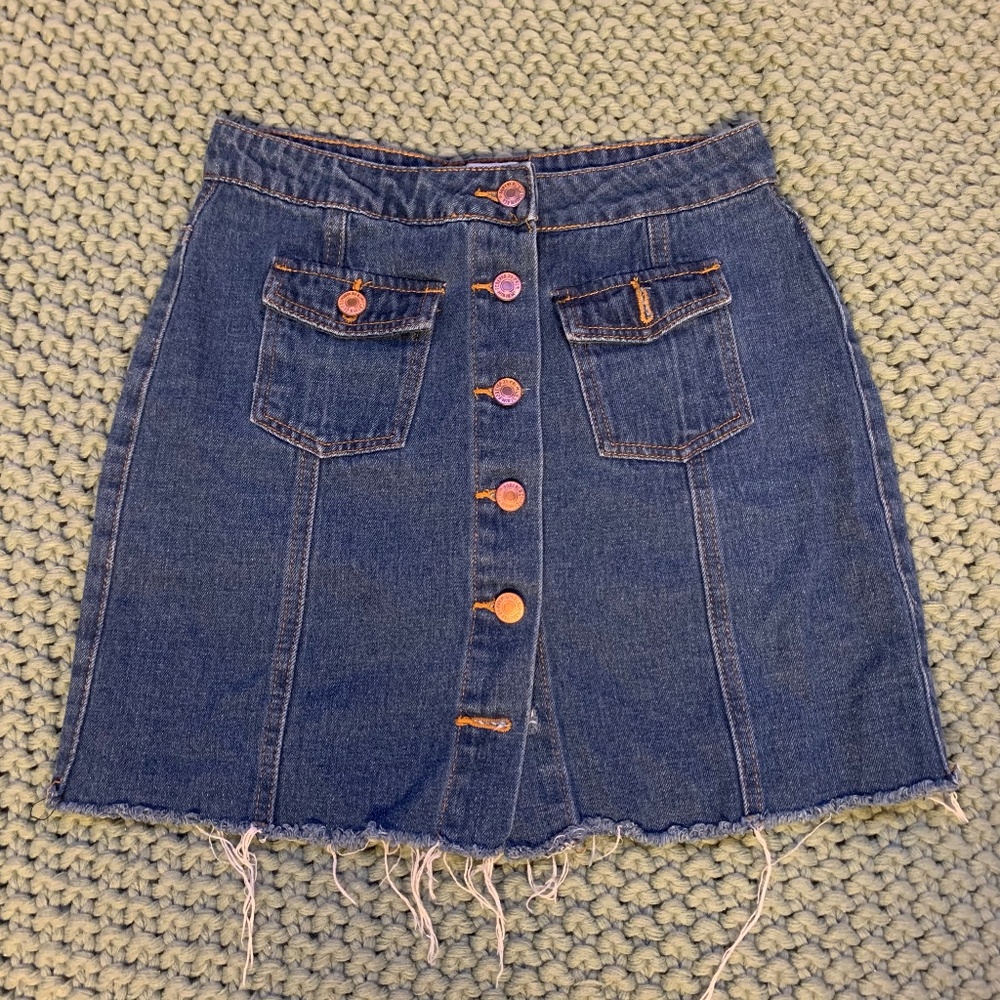 Denim skirt